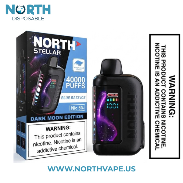 Blue Razz Ice North Stellar Dark Moon Edition