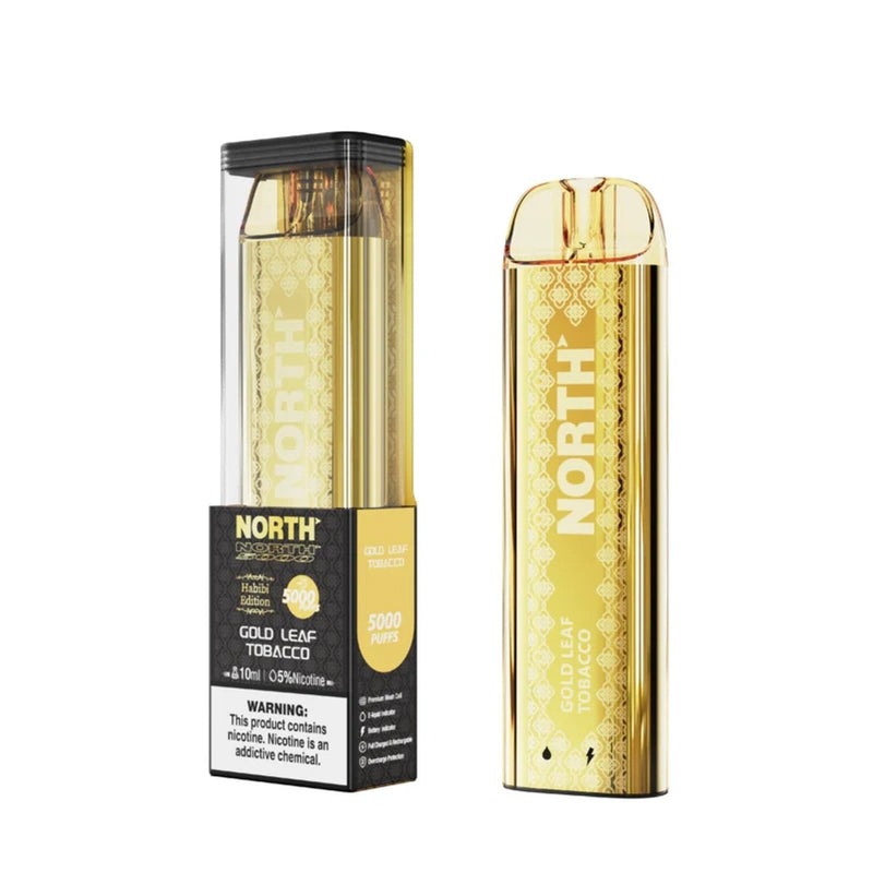 Gold Leaf Tobacco North Habibi Edition 5000 Puffs Disposable Vape