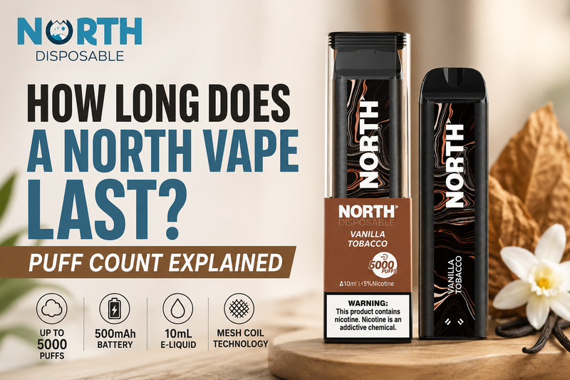 How Long Does a North Vape Last? Puff Count Explained