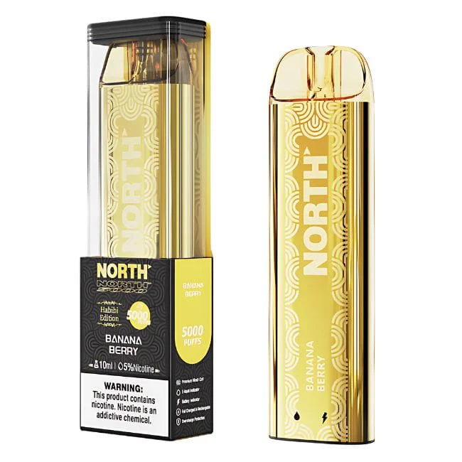 Banana Berry North Habibi Edition 5000 Puffs Disposable Vape