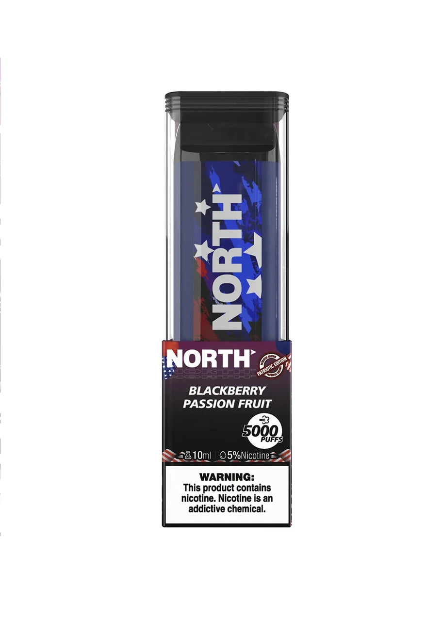 Blackberry Passion Fruit North 5000 Puffs Disposable Vape