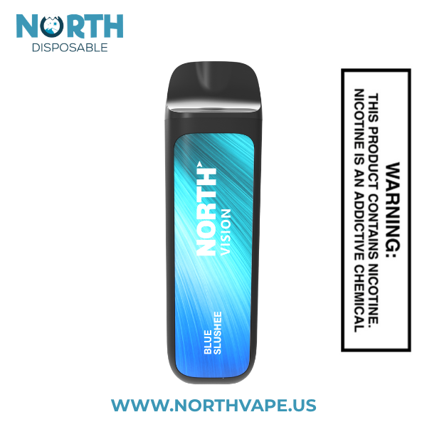 Blue Slur North Vision 15K Puffs Disposable Vape
