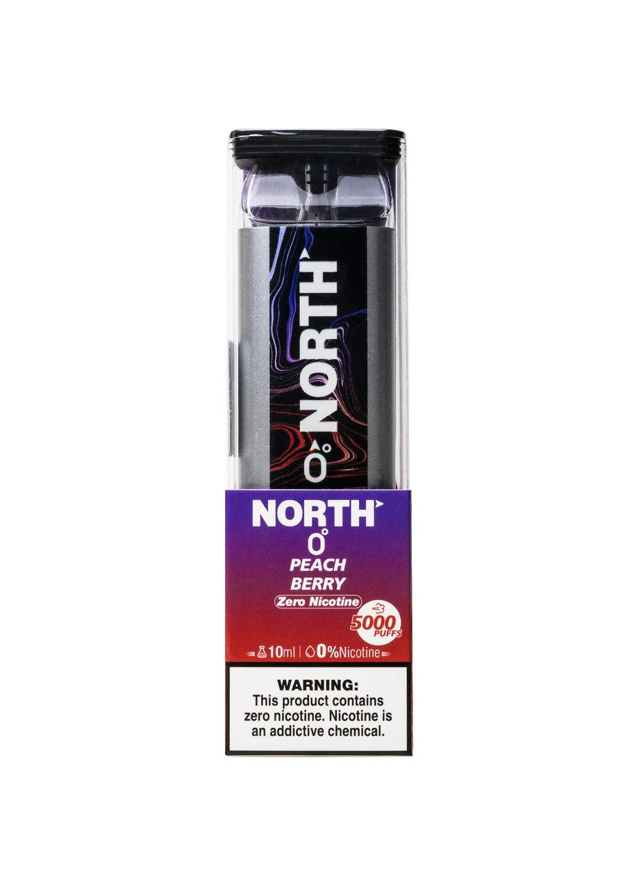 Peach Berry North 5000 Puffs Zero Nicotine