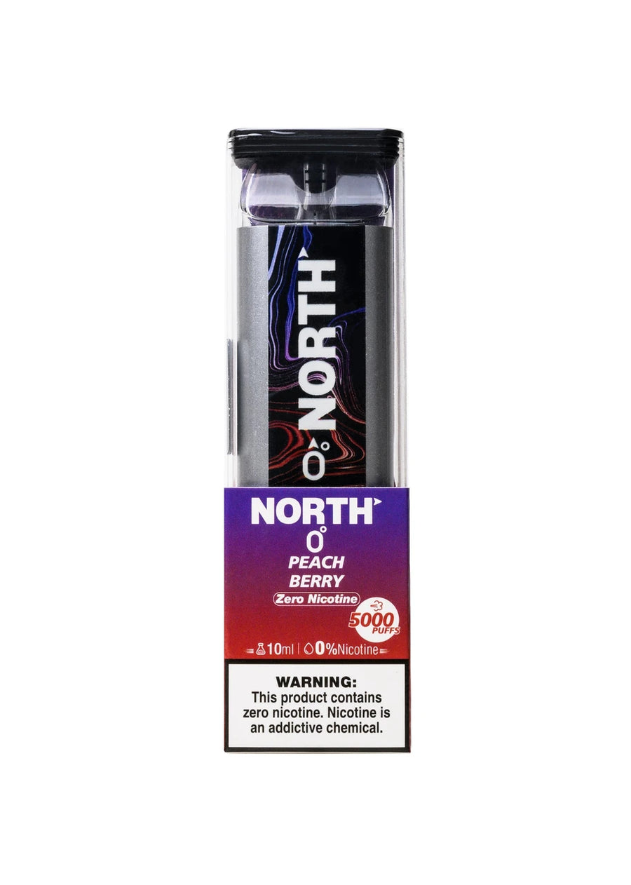 Peach Berry North 5000 Puffs Zero Nicotine