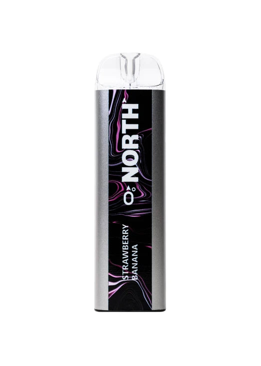 Strawberry Banana North 5000 Puffs Zero Nicotine