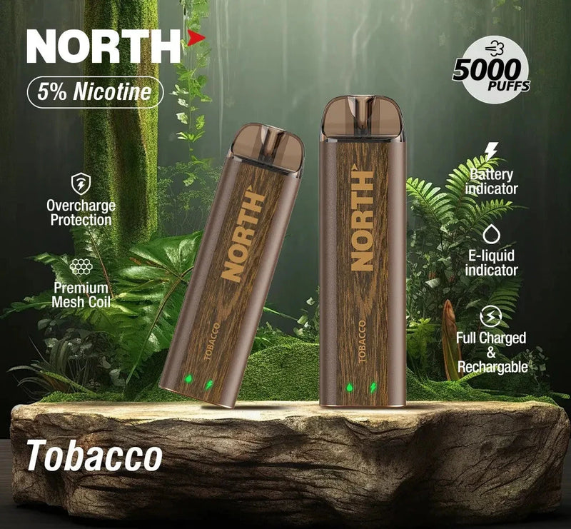 Tobacco North 5000 Puffs Disposable Vape