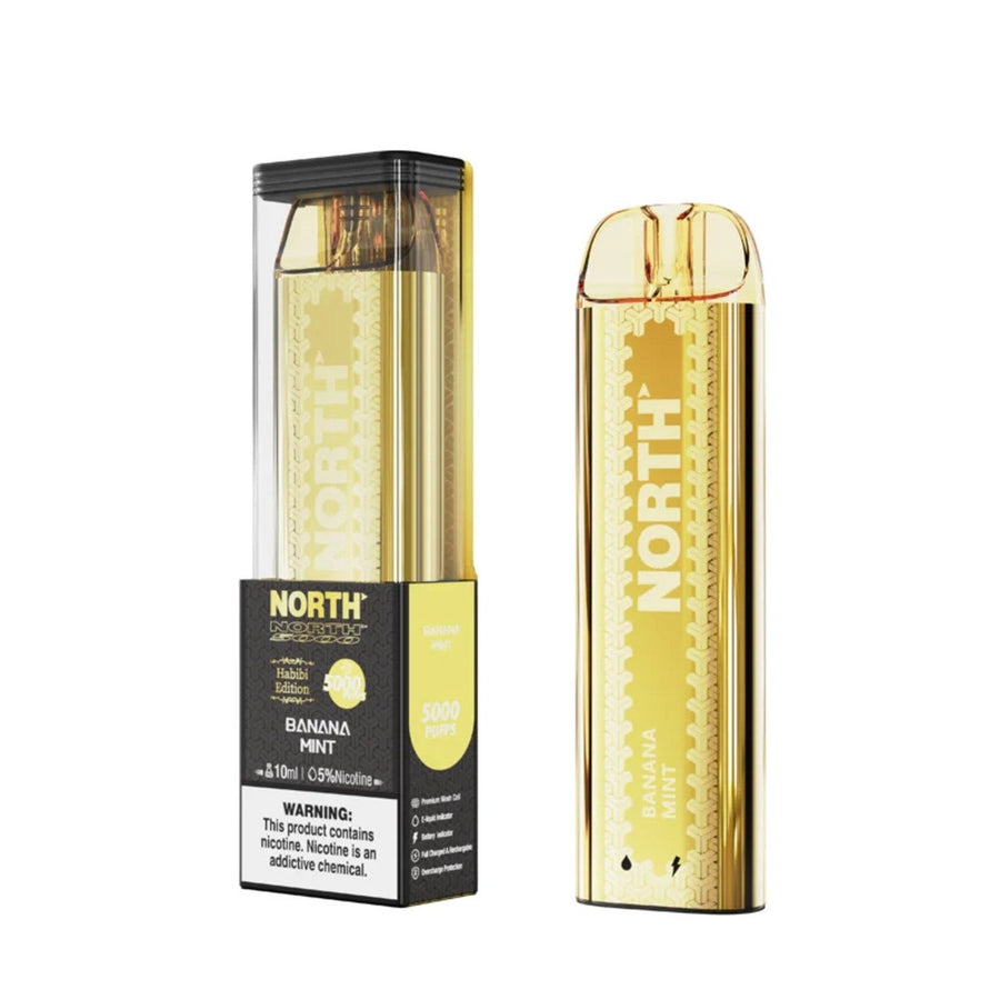 Banana Mint North Habibi Edition 5000 Puffs Disposable Vape