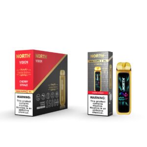 CHERRY STRAZZ NORTH VISION HABIBI EDITION 5% DISPOSABLE (75ML) 15K PUFFS