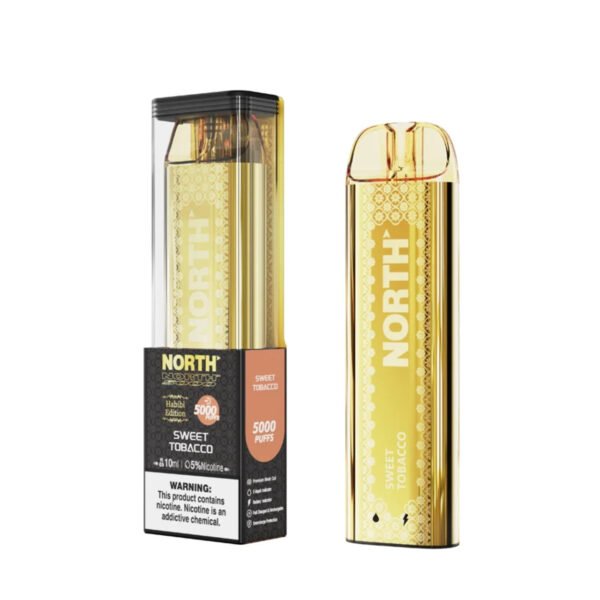 SWEET TOBACCO - NORTH HABIBI EDITION 5% DISPOSABLE (100ML) 5K PUFFS