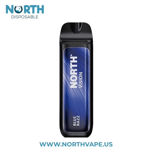 Blue Razz North Vision 15K Puffs Disposable Vape 2 Blue Razz North Vision 15K Puffs Disposable Vape