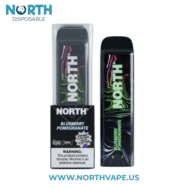 Blueberry Pomegranate North 5000 Puffs Disposable Vape 2 Blueberry Pomegranate North 5000 Puffs Disposable Vape
