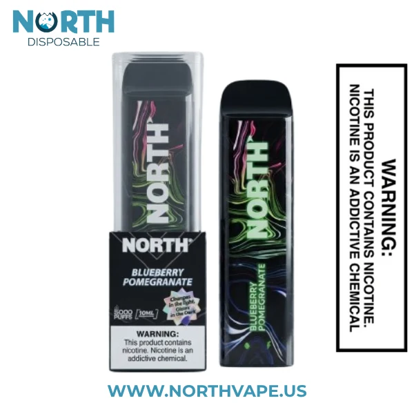 Blueberry Pomegranate North 5000 Puffs Disposable Vape 1 Blueberry Pomegranate North 5000 Puffs Disposable Vape