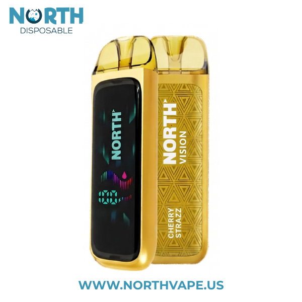 Cherry Strazz North Vision 15K Puffs Disposable Vape 2 Cherry Strazz North Vision 15K Puffs Disposable Vape