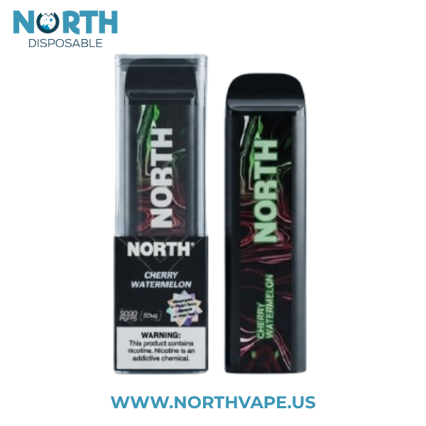 Cherry Watermelon North 5000 Puffs Disposable Vape 2 Cherry Watermelon North 5000 Puffs Disposable Vape