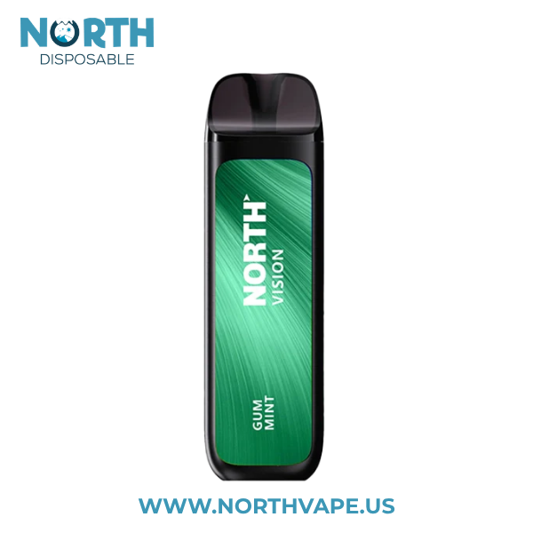 Gum Mint North Vision 15K Puffs Disposable Vape 2 Gum Mint North Vision 15K Puffs Disposable Vape