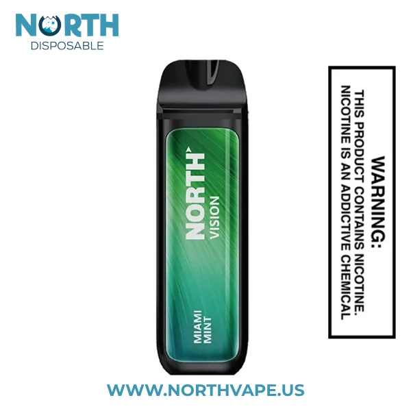 Miami Mint North Vision 15K Puffs Disposable Vape 1 Miami Mint North Vision 15K Puffs Disposable Vape