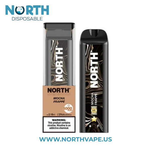 Mocha Frappe North 5000 Puffs Disposable Vape 2 Mocha Frappe North 5000 Puffs Disposable Vape