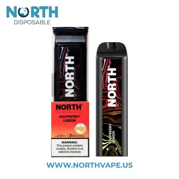 Raspberry Lemon North 5000 Puffs Disposable Vape 2 Raspberry Lemon North 5000 Puffs Disposable Vape