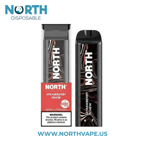 Strawberry Chew North 5000 Puffs Disposable Vape 2 Strawberry Chew North 5000 Puffs Disposable Vape