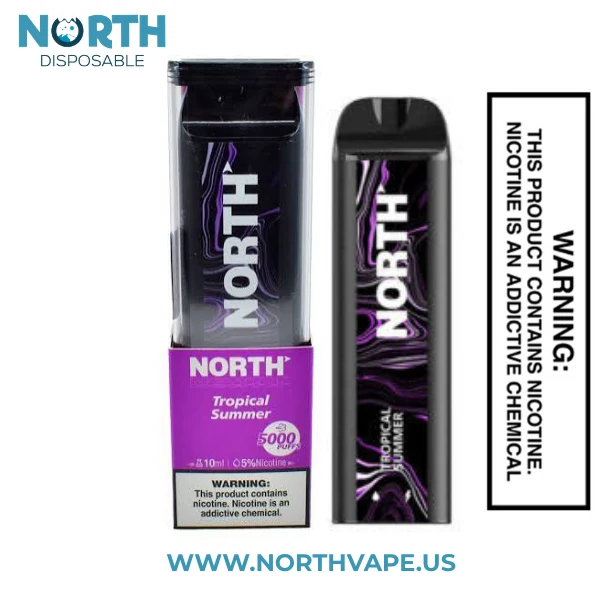Tropical Summer North 5000 Puffs Disposable Vape 1 Tropical Summer North 5000 Puffs Disposable Vape