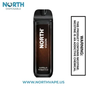 Vanilla Tobacco North Vision 15K Puffs Disposable Vape