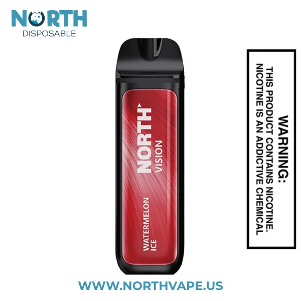Watermelon Ice North Vision 15K Puffs Disposable Vape 1 Watermelon Ice North Vision 15K Puffs Disposable Vape