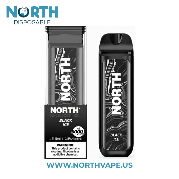 Black Ice North 5000 Puffs Disposable Vape -10mL 2 Black Ice North 5000 Puffs Disposable Vape -10mL