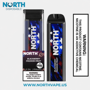 Blackberry Passion Fruit North 5000 Puffs Disposable Vape