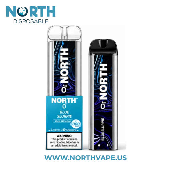 Blue Slurpie North 5000 Puffs Zero Nicotine 2 Blue Slurpie North 5000 Puffs Zero Nicotine