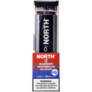 Blueberry Watermelon North 5000 Puffs Zero Nicotine