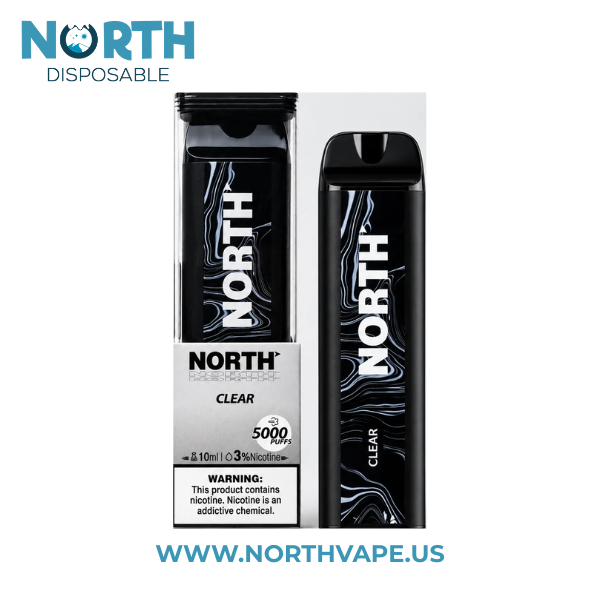 Clear North 5000 Puffs Disposable Vape -10mL 2 Clear North 5000 Puffs Disposable Vape -10mL