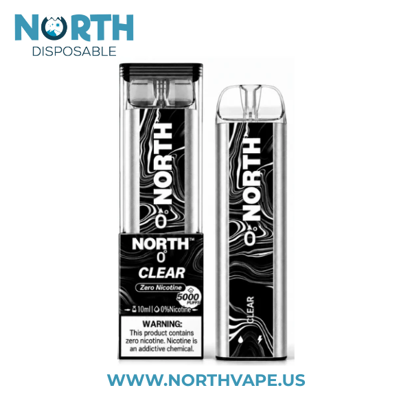 Clear North 5000 Puffs Zero Nicotine 2 Clear North 5000 Puffs Zero Nicotine