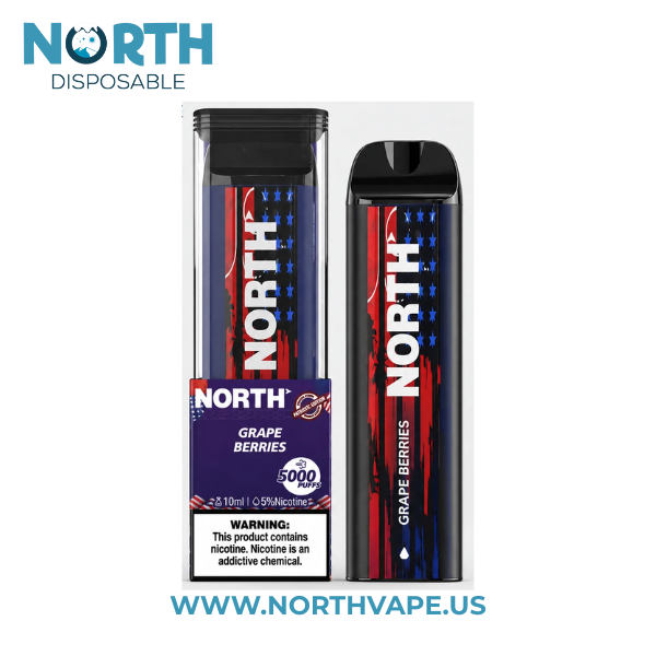 Grape Berries North 5000 Puffs Disposable Vape 2 Grape Berries North 5000 Puffs Disposable Vape