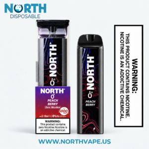 Peach Berry North 5000 Puffs Zero Nicotine
