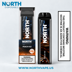 Peach Ice North 5000 Puffs Disposable Vape