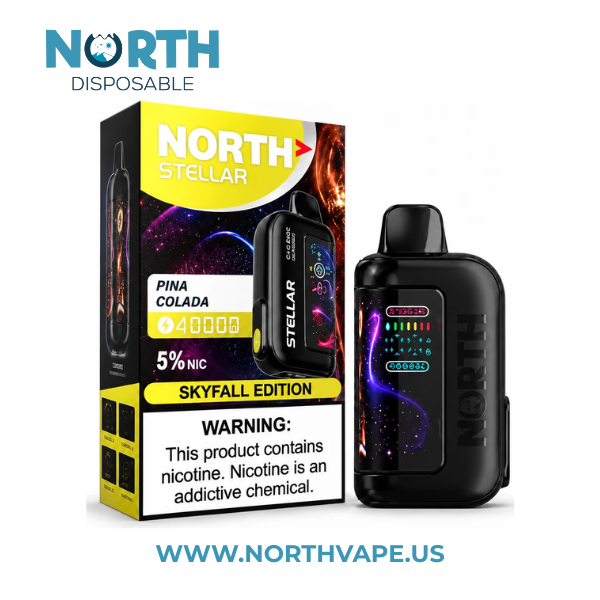 Pina Colada North Stellar Skyfall Edition 40K Puffs 2 Pina Colada North Stellar Skyfall Edition 40K Puffs