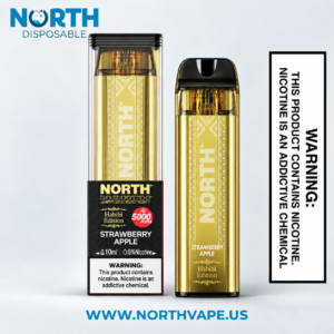 Strawberry Apple Habibi Edition North 5000 Puffs Disposable Vape