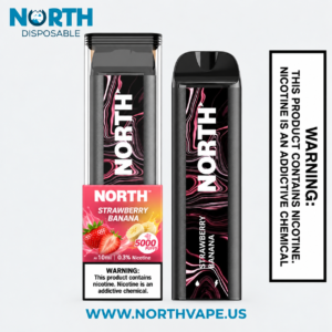 Strawberry Banana North 5000 Puffs Disposable Vape