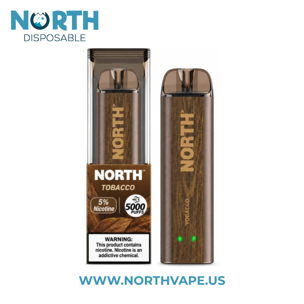 Tobacco North 5000 Puffs Disposable Vape 2 Tobacco North 5000 Puffs Disposable Vape