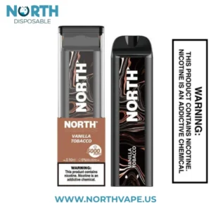 Vanilla Tobacco North 5000 Puffs Disposable Vape