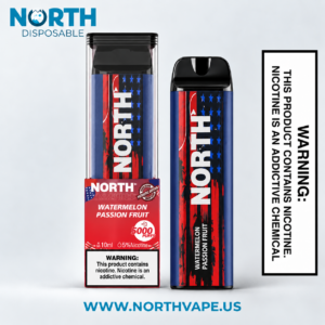 Watermelon Passion Fruit Patriotic Edition North 5000 Puffs Disposable Vape