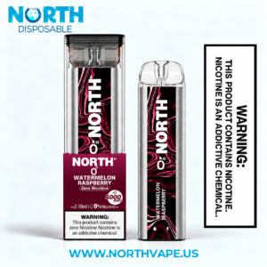 Watermelon Raspberry North 5000 Puffs Zero Nicotine